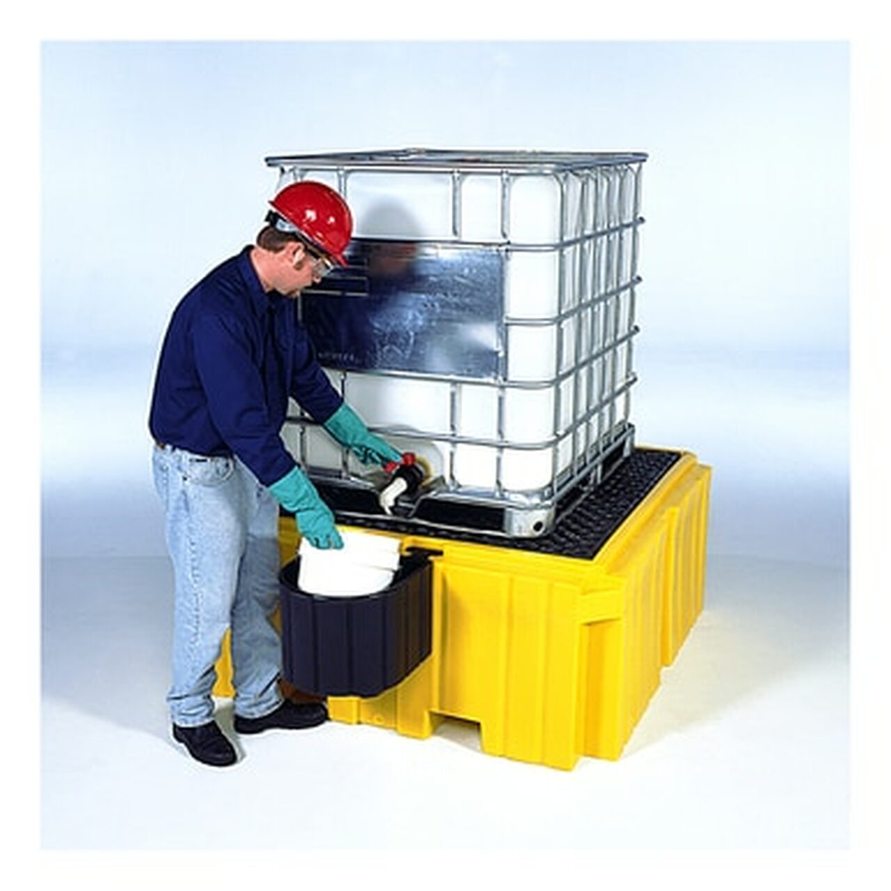 IBC Spill Containment Systems to Move and Store Liquids